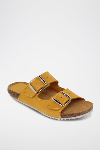 Leren Muiltjes Blusandal - 