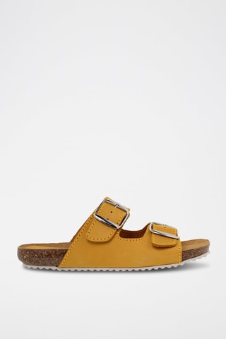 Leren Muiltjes Blusandal - 