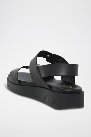 Sandales en cuir  Blusandal - Noir