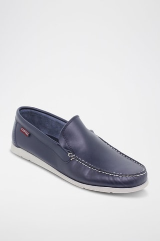 Leren Mocassins Blusandal - 