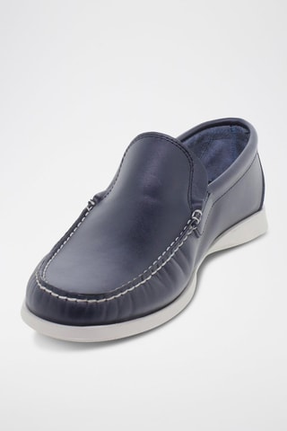 Leren Mocassins Blusandal - 