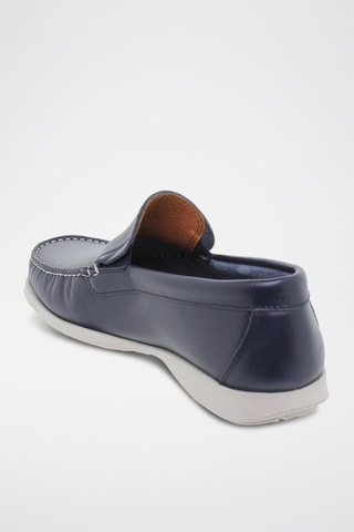Leren Mocassins Blusandal - 