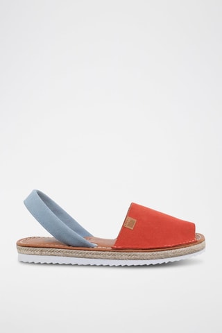 Leren Avarca Sandalen Blusandal -  en 