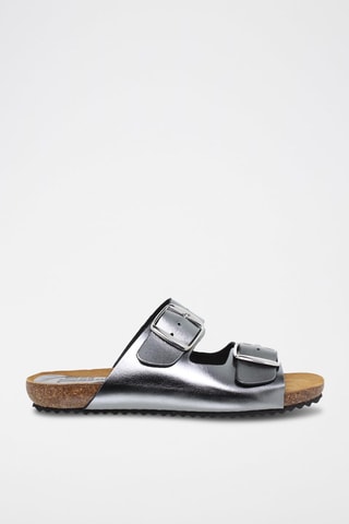 Leren Muiltjes Blusandal - 