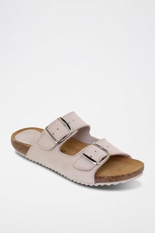 Leren Muiltjes Blusandal - 