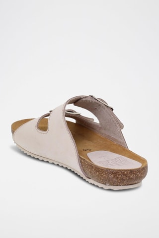 Leren Muiltjes Blusandal - 