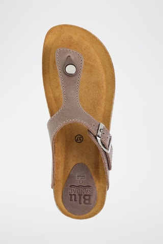 Leren Sandalen Blusandal -  en 