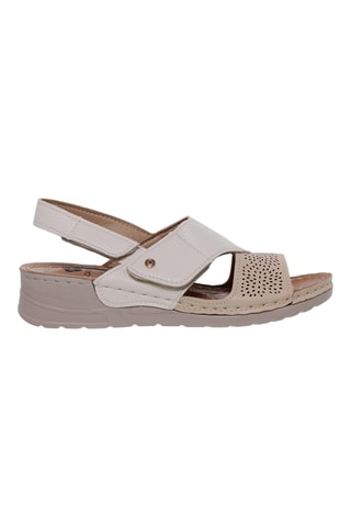 Sandales compensées Blusandal - Beige