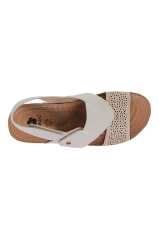 Sandales compensées Blusandal - Beige