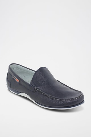 Leren Mocassins Blusandal - 