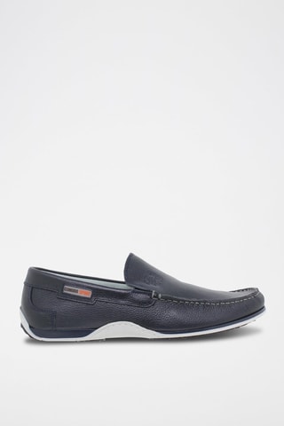 Leren Mocassins Blusandal - 