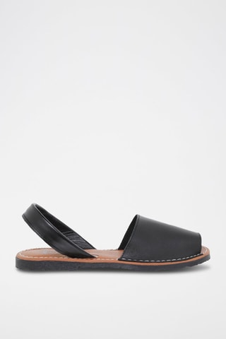 Leren Avarca Sandalen Blusandal - 