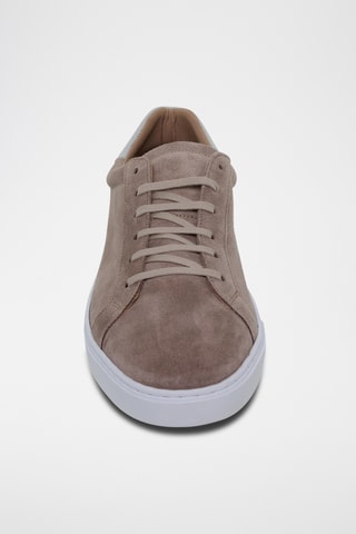 Nubuck Sneakers - Taupe