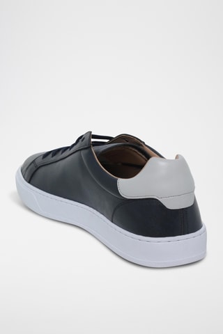 Leren Sneakers - Blauw