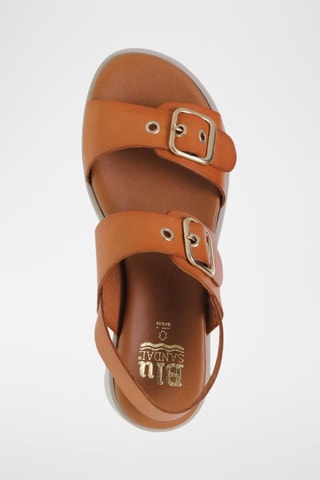 Sandales en cuir  Blusandal - Marron
