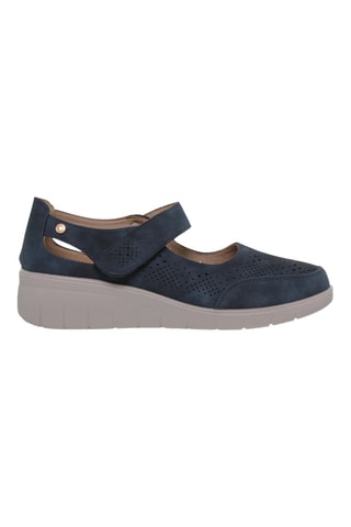 Ballerines compensées Blusandal - Bleu
