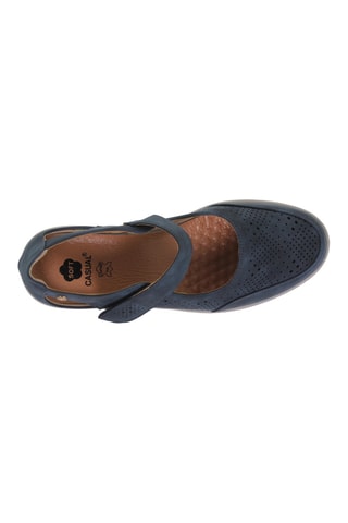 Ballerines compensées Blusandal - Bleu