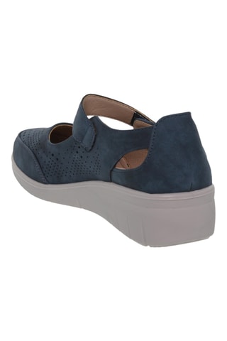 Ballerines compensées Blusandal - Bleu