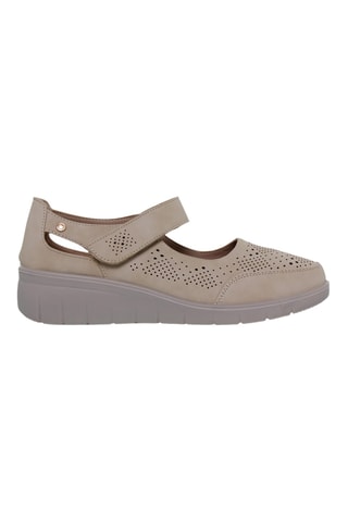 Ballerines compensées Blusandal - Beige