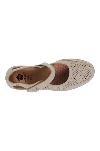 Ballerines compensées Blusandal - Beige
