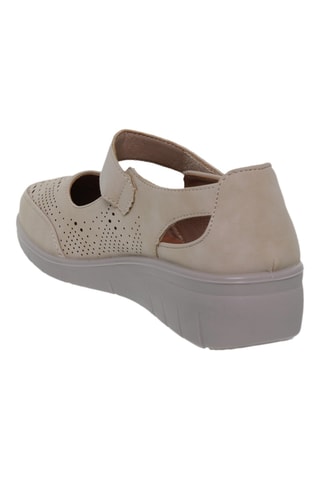 Ballerines compensées Blusandal - Beige
