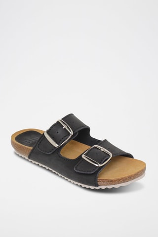 Leren Muiltjes Blusandal - 