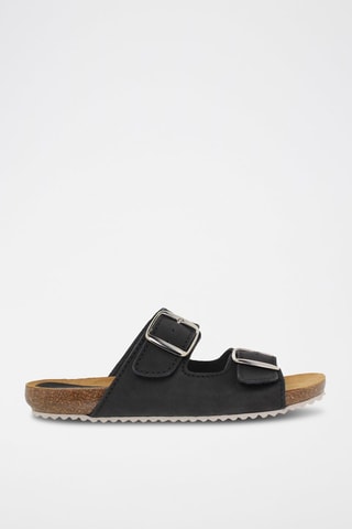 Leren Muiltjes Blusandal - 