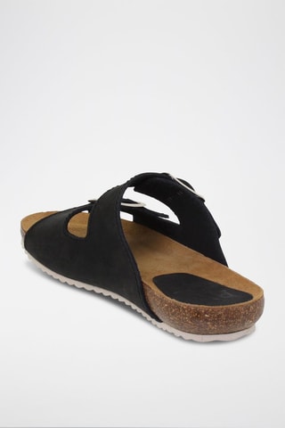Leren Muiltjes Blusandal - 