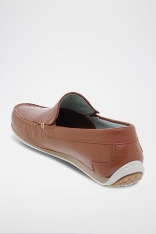 Leren Mocassins Blusandal - 