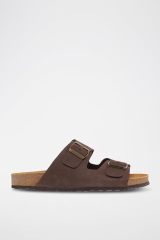 Leren Muiltjes Blusandal - 