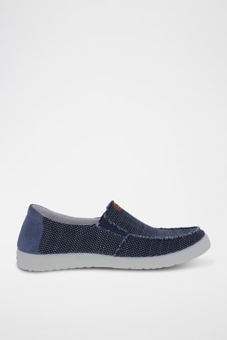Slip-ons - Marineblauw