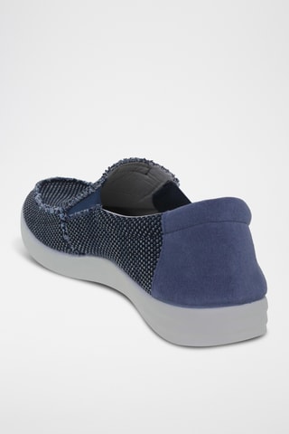 Slip-ons - Marineblauw