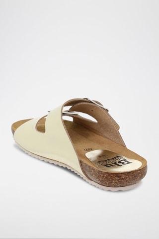 Leren Muiltjes Blusandal - 
