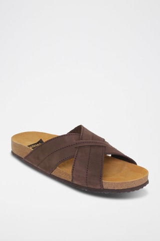 Leren Muiltjes Blusandal - 