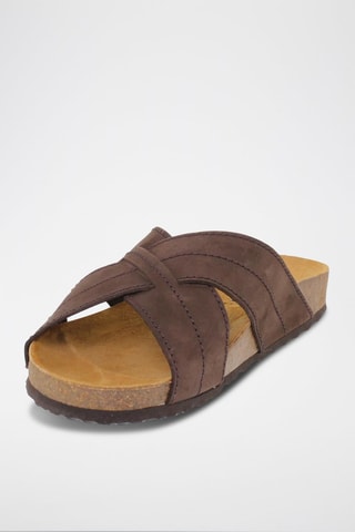 Leren Muiltjes Blusandal - 