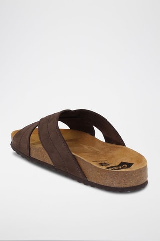 Leren Muiltjes Blusandal - 