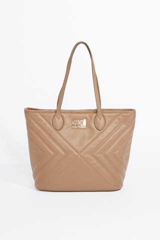 Cabas et pochette Sara - Beige
