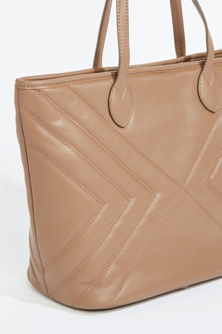 Cabas et pochette Sara - Beige