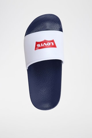 Mules Pool - Blanc