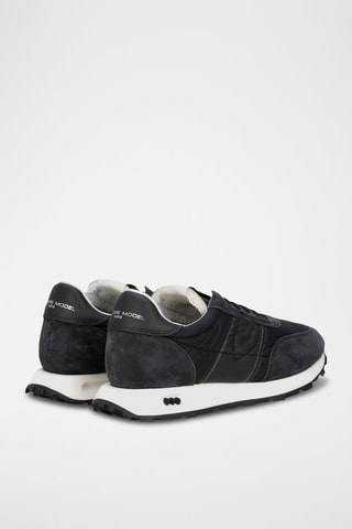 Baskets en cuir - Noir