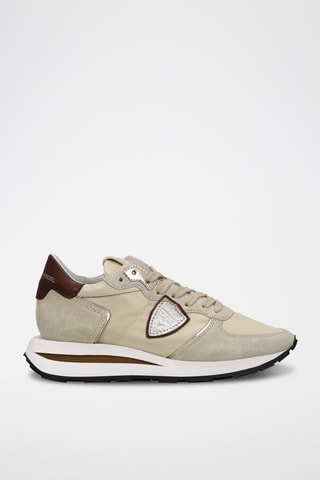 Baskets en cuir - Beige