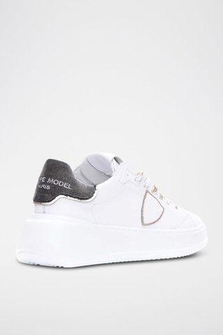 Baskets en cuir - Blanc