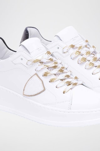 Baskets en cuir - Blanc