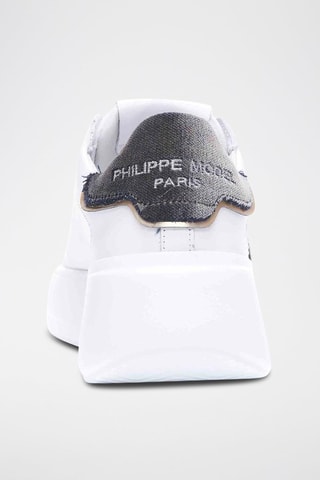 Baskets en cuir - Blanc