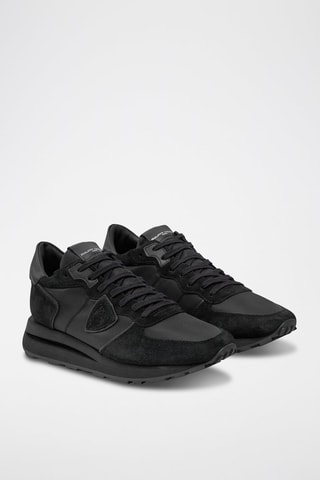 Baskets en cuir - Noir