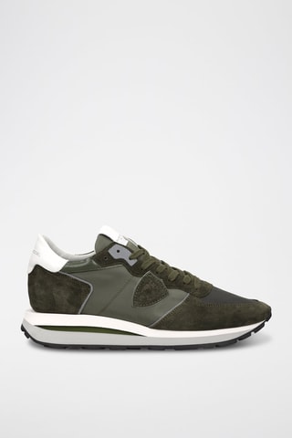 Baskets en cuir - Vert