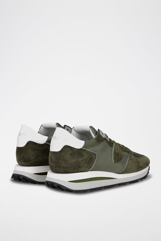 Baskets en cuir - Vert