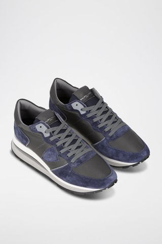 Baskets en cuir - Gris