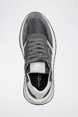 Baskets en cuir - Gris