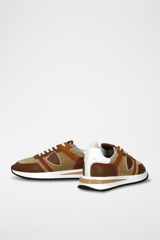 Baskets en cuir - Marron